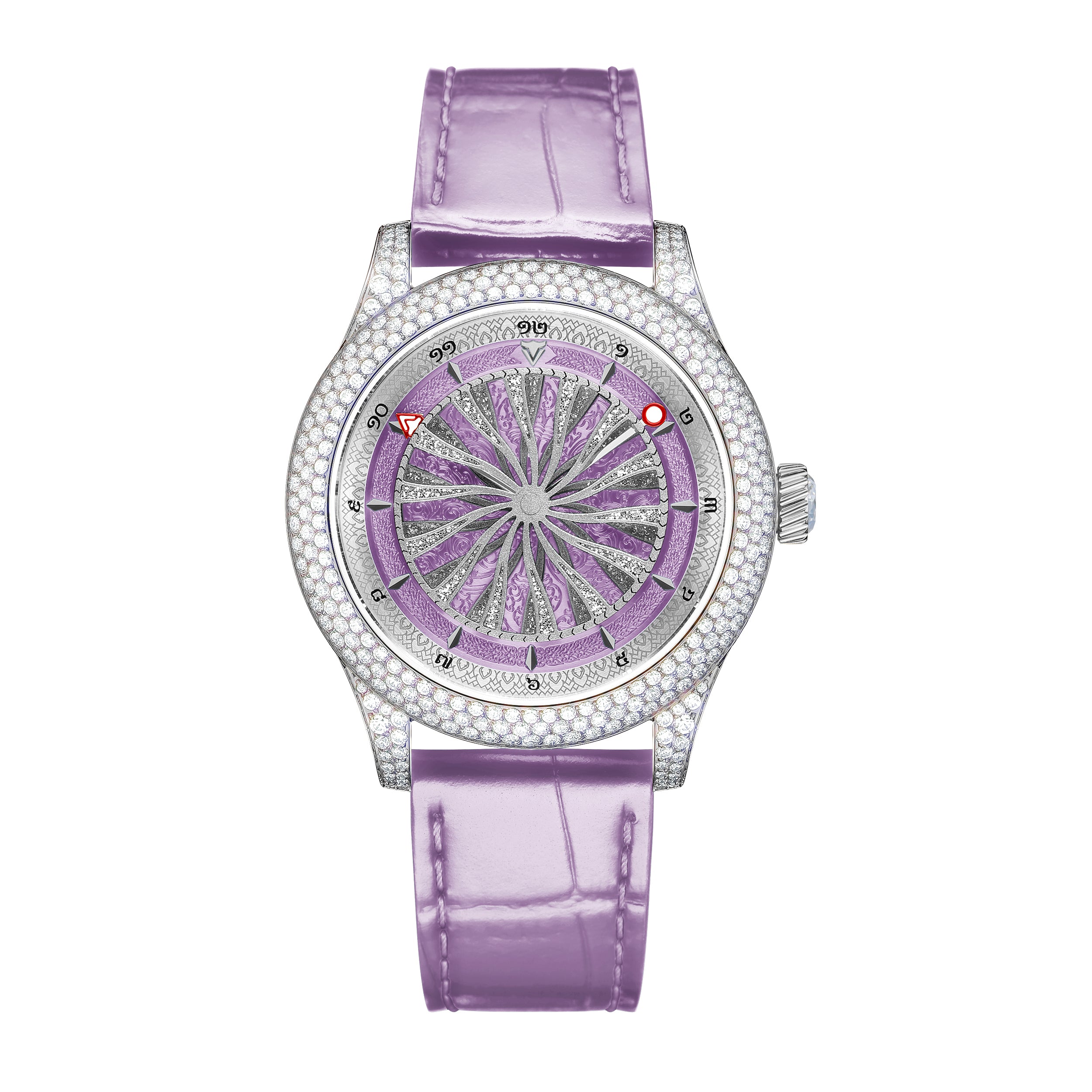 The Queen Marvelous Purple-Silver
