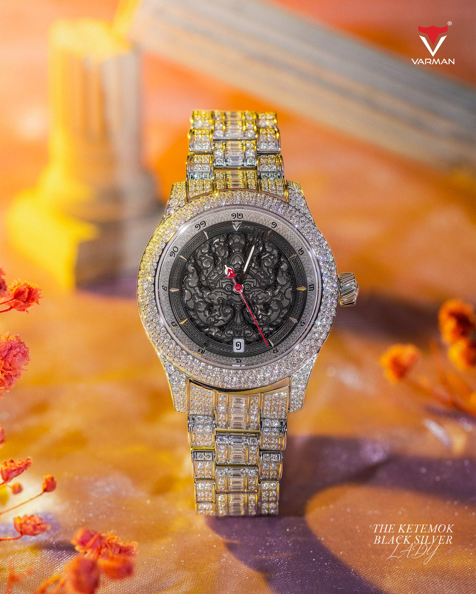 VARMAN THE KETEMOK BLACK-SILVER (For Lady)