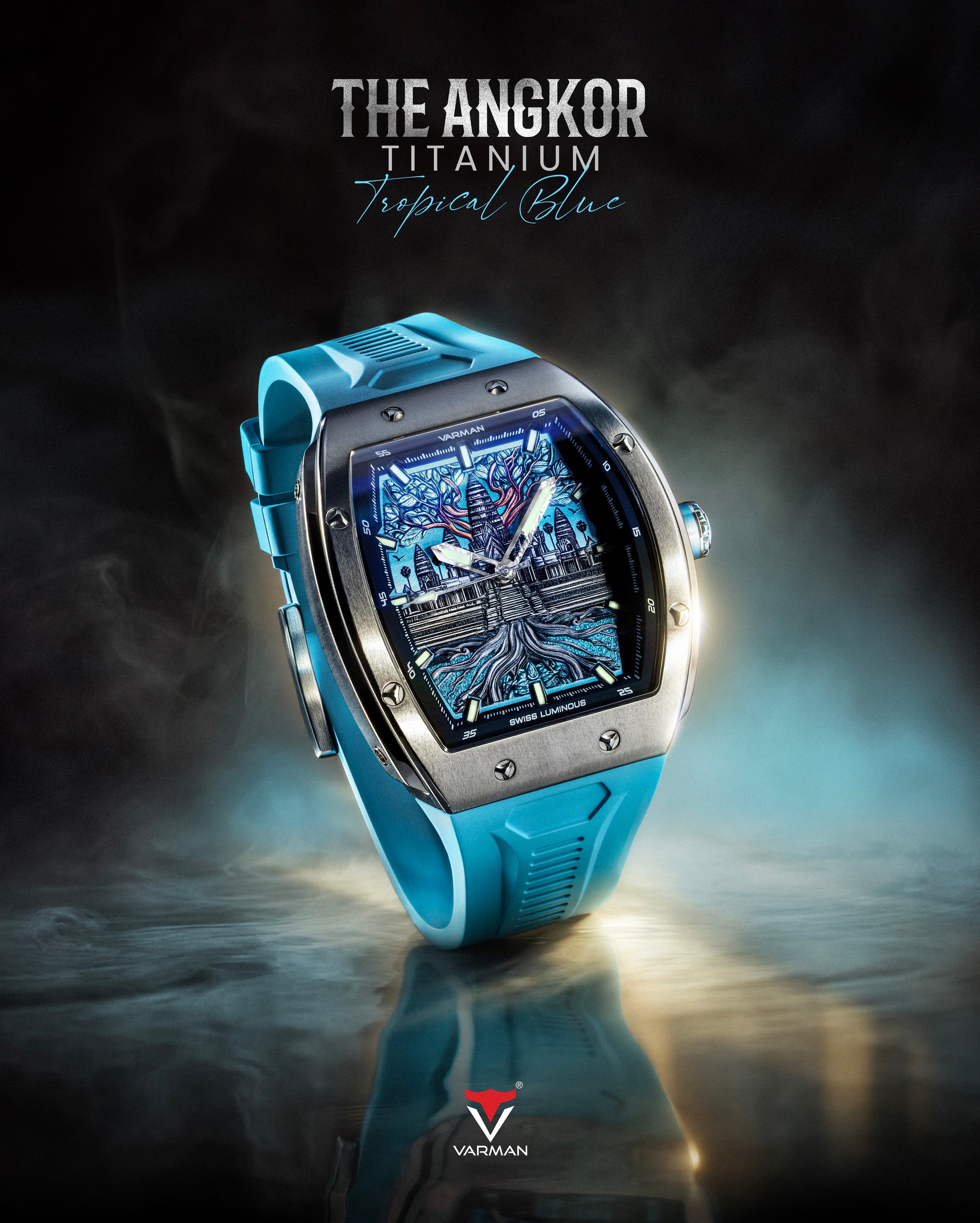 Varman The Angkor Titanium Tropical Blue