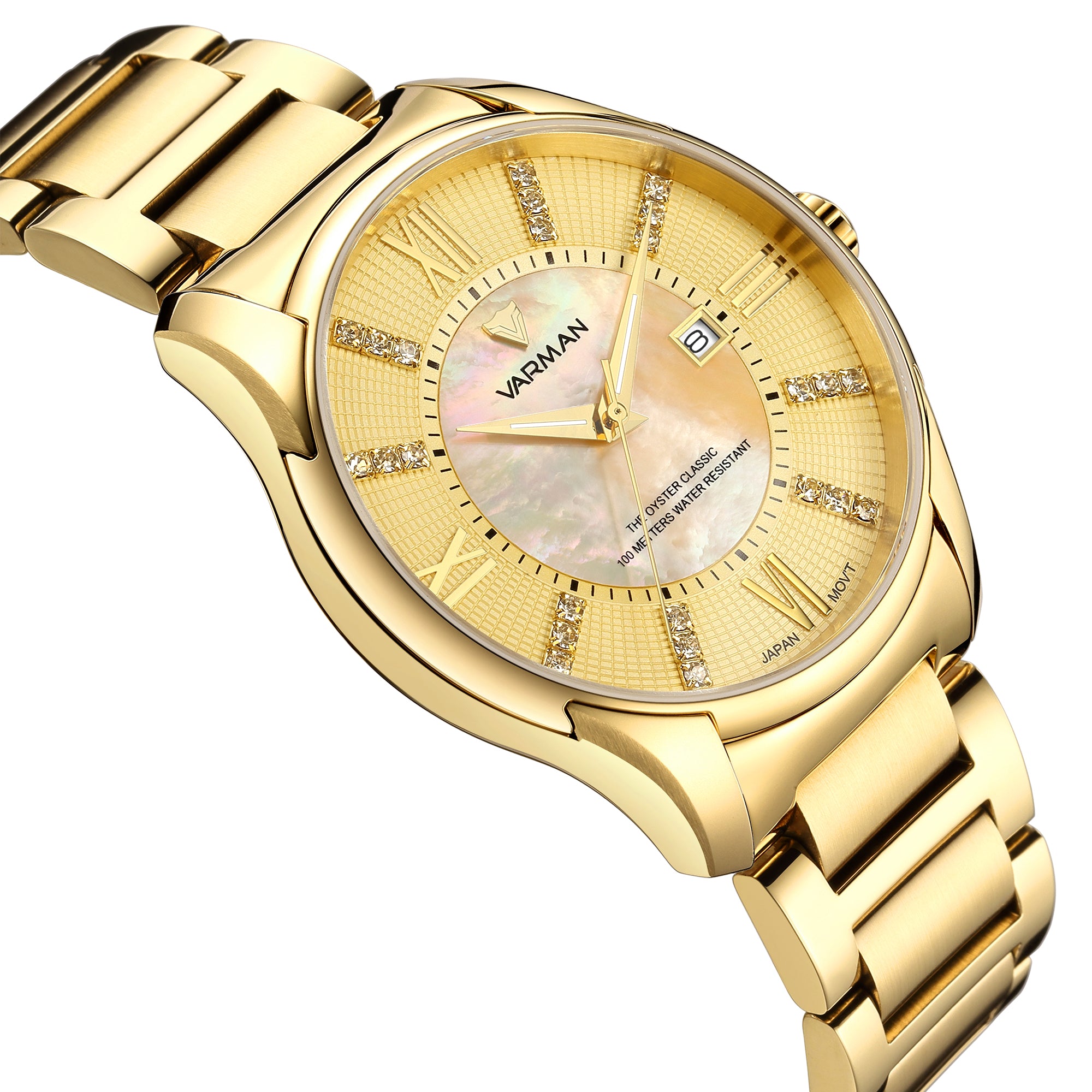 Varman The Oyster Gold Steel