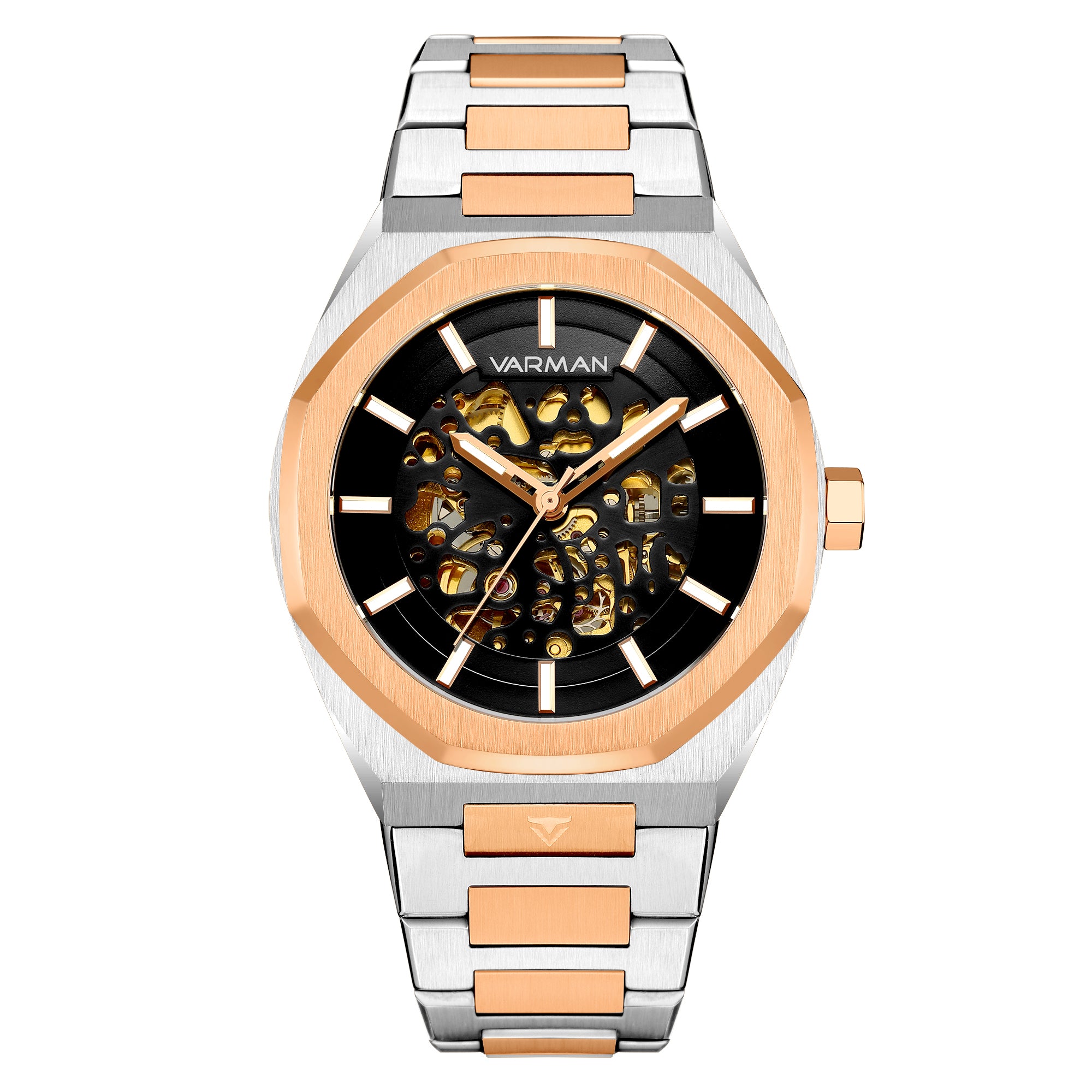 The Majestic Skeleton (RoseGold-Silver)